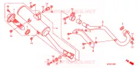 SILENCIEUX D'ECHAPPEMENT pour Honda CRF 230 F de 2007