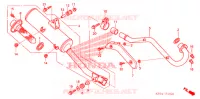 SILENCIEUX D'ECHAPPEMENT pour Honda CRF 230 F de 2008