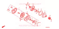 POMPE A HUILE pour Honda CRF 230 F de 2010
