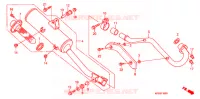 SILENCIEUX D'ECHAPPEMENT pour Honda CRF 230 F de 2010