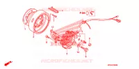 ALTERNATEUR pour Honda CRF 230 F de 2009