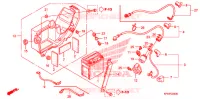 BATTERIE pour Honda CRF 230 F de 2009