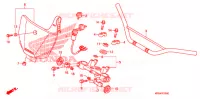GUIDON   TE DE FOURCHE pour Honda CRF 230 F de 2009