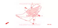 SELLE pour Honda CRF 230 F de 2009