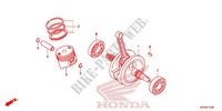 VILEBREQUIN   PISTON pour Honda CRF 230 F de 2013