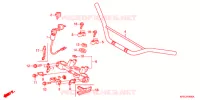 GUIDON   TE DE FOURCHE pour Honda CRF 230 F de 2013