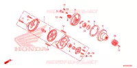 POMPE A HUILE pour Honda CRF 230 F de 2014