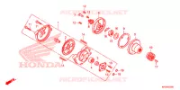 POMPE A HUILE pour Honda CRF 230 F de 2015