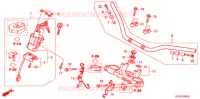 GUIDON   TE DE FOURCHE pour Honda CRF 230 L de 2008