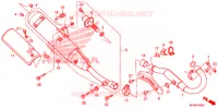 SILENCIEUX D'ECHAPPEMENT pour Honda CRF 230 L de 2009