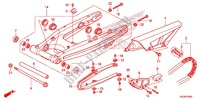 BRAS OSCILLANT pour Honda CRF 250 L RED de 2013