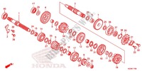 BOITE DE VITESSES pour Honda CRF 250 L RED de 2014