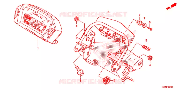 COMPTEUR Honda MOTO 250 CRF 2014  CRF250LE