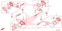 CLIGNOTANT pour Honda CRF 250 L de 2016