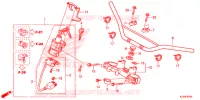 GUIDON   TE DE FOURCHE pour Honda CRF 250 L de 2016