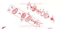 POMPE A HUILE pour Honda CRF 230 F de 2012