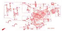 CULASSE pour Honda CRF 250 X de 2005