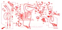 LEVIER DE GUIDON   CABLE   COMMODO pour Honda CRF 250 X de 2005