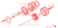 EMBRAYAGE pour Honda CRF 250 X de 2008
