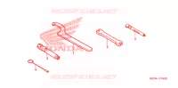 OUTIL pour Honda CRF 250 X de 2008