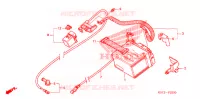 BATTERIE pour Honda CRF 250 X de 2008