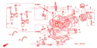 CULASSE pour Honda CRF 250 X de 2008