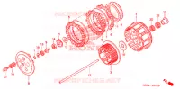 EMBRAYAGE pour Honda CRF 250 X de 2008