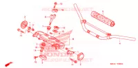 GUIDON   TE DE FOURCHE pour Honda CRF 250 X de 2008