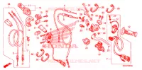 LEVIER DE GUIDON   CABLE   COMMODO pour Honda CRF 250 X de 2008
