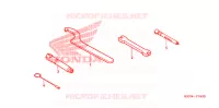 OUTIL pour Honda CRF 250 X de 2008