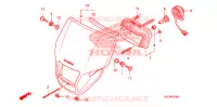 PHARE pour Honda CRF 250 X de 2008