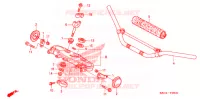 GUIDON   TE DE FOURCHE pour Honda CRF 250 X de 2009
