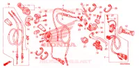LEVIER DE GUIDON   CABLE   COMMODO pour Honda CRF 250 X de 2009