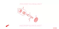 POMPE A HUILE pour Honda CRF 250 X de 2009