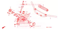 GUIDON   TE DE FOURCHE pour Honda CRF 250 X de 2009
