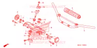 GUIDON   TE DE FOURCHE pour Honda CRF 250 X de 2012