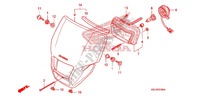 PHARE pour Honda CRF 250 X de 2012