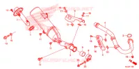 SILENCIEUX D'ECHAPPEMENT pour Honda CRF 250 X de 2015
