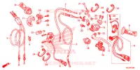 LEVIER DE GUIDON   CABLE   COMMODO pour Honda CRF 250 X de 2015