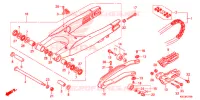 BRAS OSCILLANT pour Honda CRF 250 X de 2015