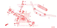 GUIDON   TE DE FOURCHE pour Honda CRF 250 X de 2015