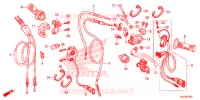 LEVIER DE GUIDON   CABLE   COMMODO pour Honda CRF 250 X de 2015