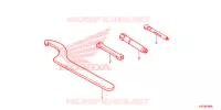 OUTIL pour Honda CRF 250 X de 2015
