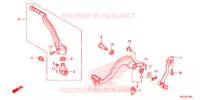 PEDALE   KICK pour Honda CRF 250 X de 2015