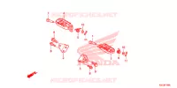 REPOSE PIED pour Honda CRF 250 X de 2015