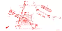 GUIDON   TE DE FOURCHE pour Honda CRF 250 X de 2016