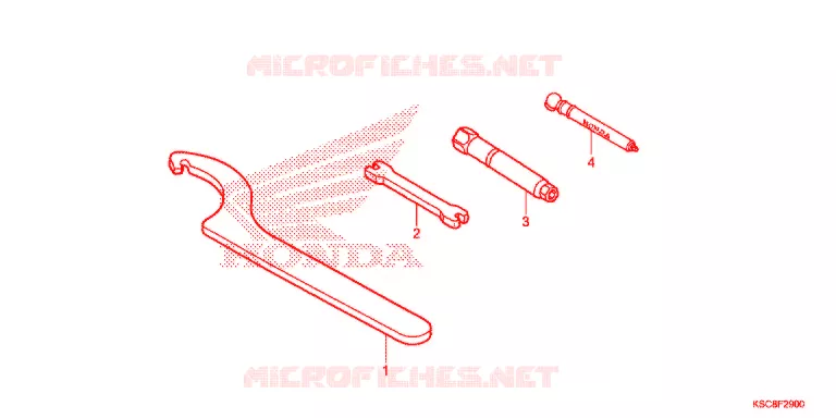 OUTIL Honda MOTO 250 CRF 2016  CRF250XG