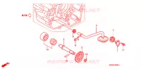POMPE A HUILE pour Honda CRF 450 R de 2006