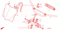 GUIDON   TE DE FOURCHE (CRF450R'08) pour Honda CRF 450 R de 2008