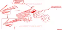 AUTOCOLLANTS pour Honda CRF 450 R de 2009